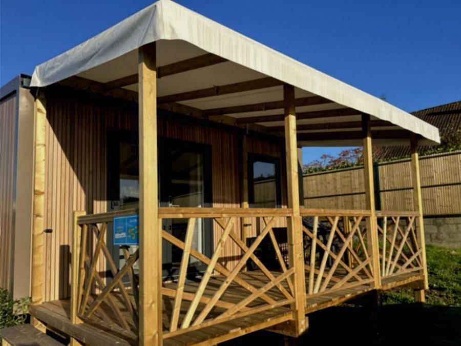 Camping Paradis - La Croix L'abbé - Mobilhome 2 personnes - Confort 1 ch 2 pers in Saint-Valery-sur-Somme, Région d'Abbeville