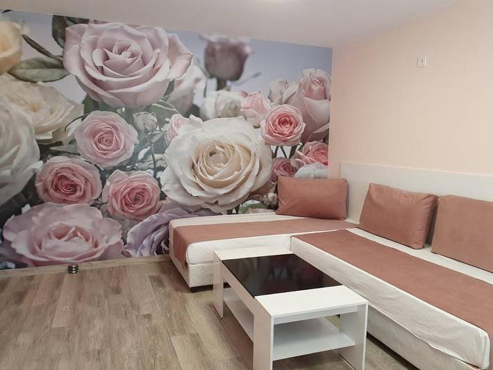 Hôtel pour 4 personnes, avec Balcon ainsi que Terrasse et Vue