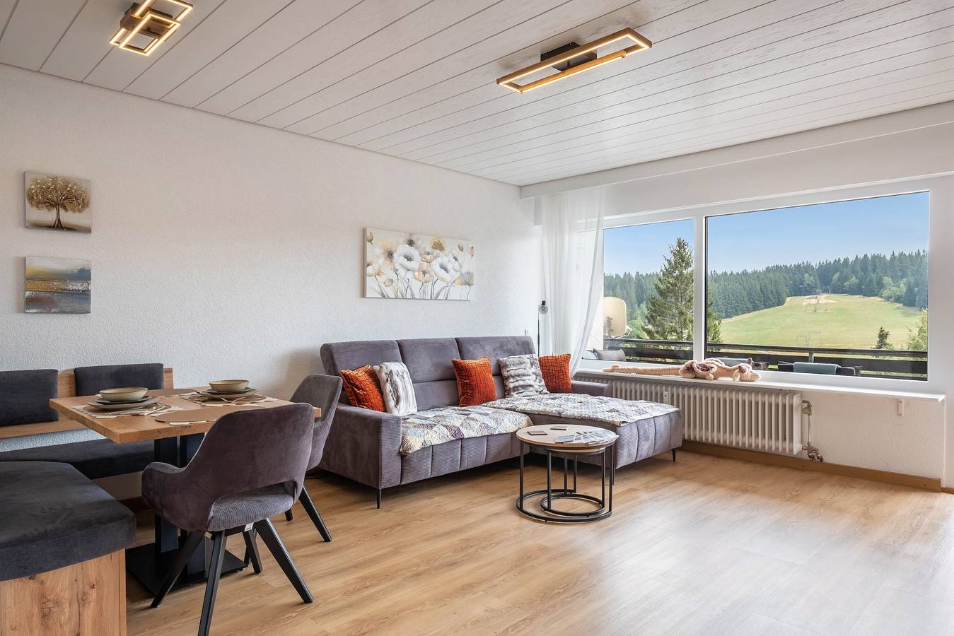 Ganze Wohnung, Apartment „Vacation in Schönwald" Bergblick, Balkon, Wlan, Hell, hochwertige Ausstattung in Schönwald, Südschwarzwald