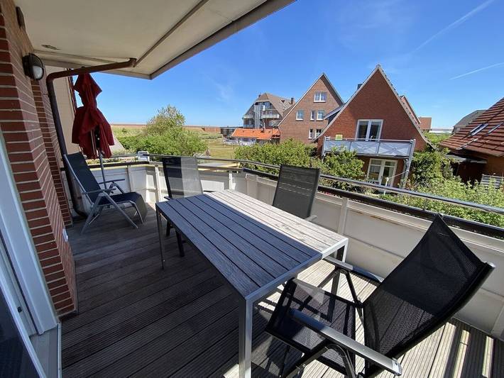 Ferienhaus für 6 Personen, mit Balkon auf Baltrum