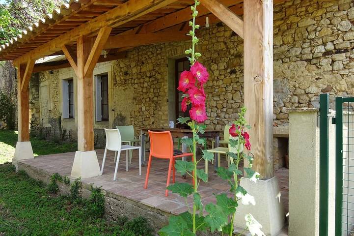Location de vacances pour 4 personnes, avec Terrasse et Jardin à Saint-Michel-d'Euzet