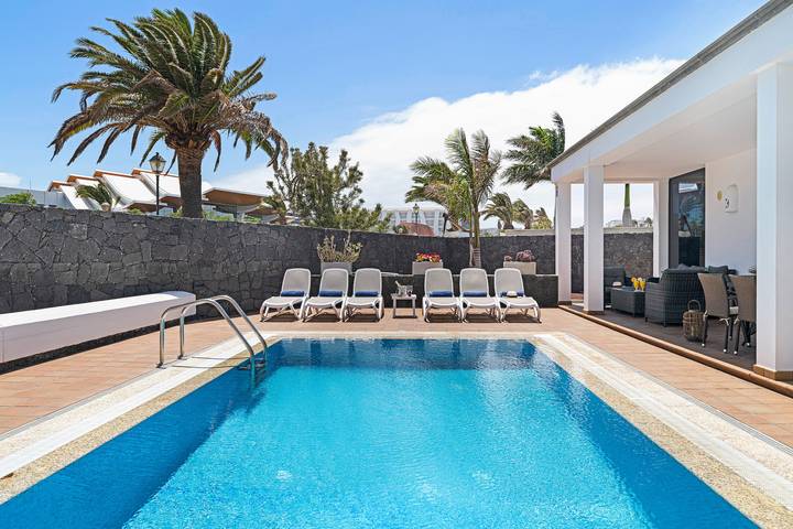 Chalet para 6 personas, con sauna además de jacuzzi y jardín en Lanzarote - 2