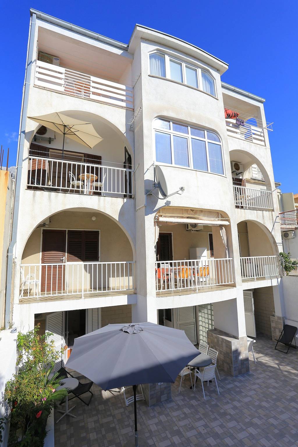 Ganze Wohnung, Studio Appartement mit Klima Baska Voda, Makarska As-2756-b in Baska Voda, Makarska Riviera
