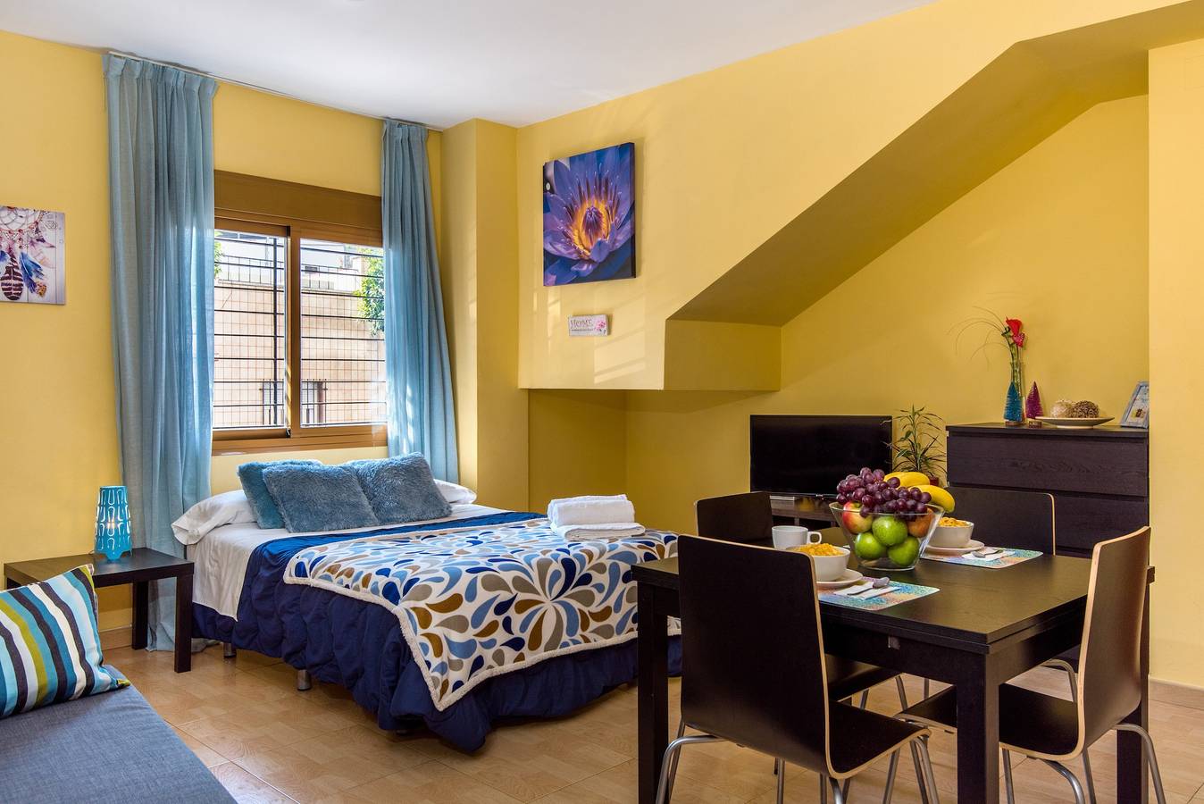 Estúdio inteiro, Apartamento Estúdio de Charme em Boa Localização com Wi-Fi e Ar-Condicionado in Bailén-Miraflores, Malaga