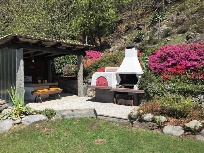 Ferienhaus für 6 Personen, mit Balkon und Garten sowie Seeblick in Locarno - 2