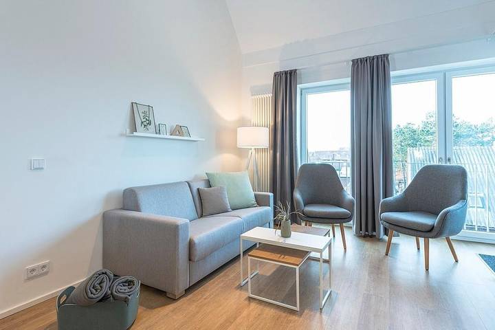Ferienwohnung für 5 Personen, mit Balkon und Sauna, mit Haustier auf Langeoog
