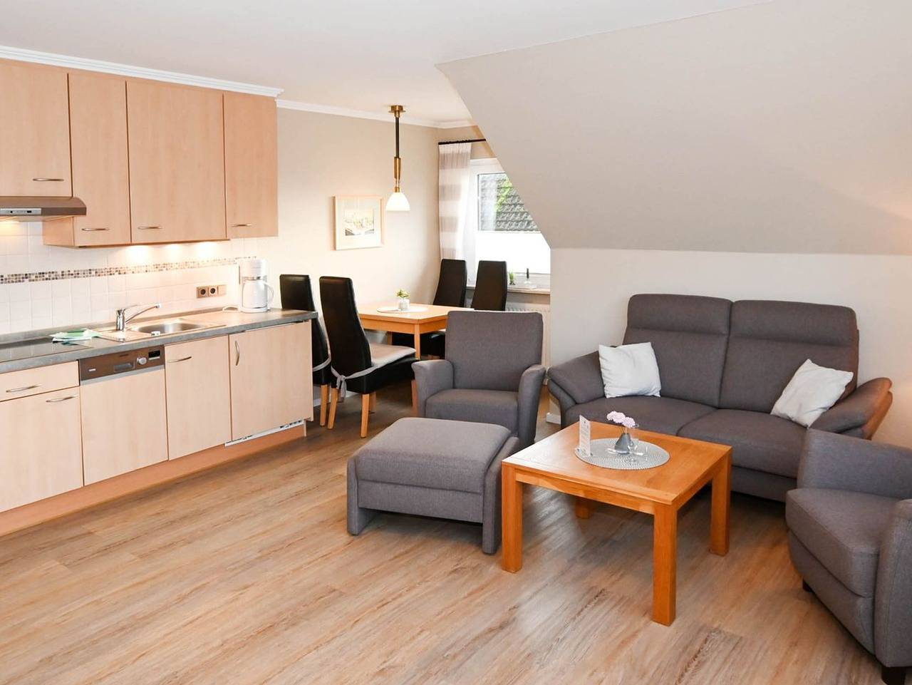 Ganze Ferienwohnung, Mare Comfort - Ferienwohnung für 4 Personen in Strandnähe in Büsum, Nordseeküste