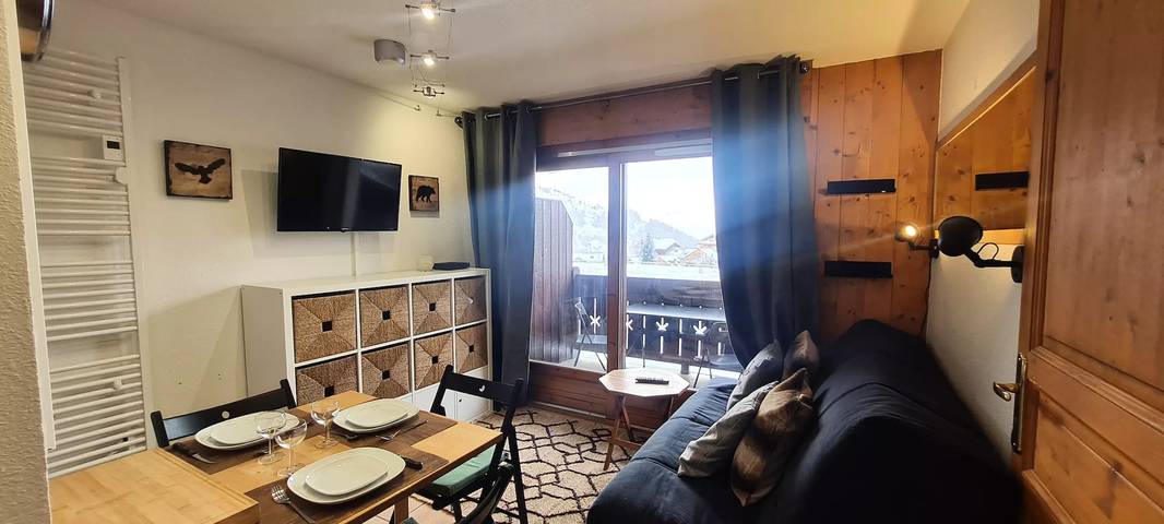 Chalet pour 4 personnes, avec balcon dans Les Deux Alpes