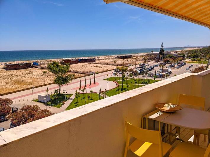 Ferienwohnung für 6 Personen, mit Balkon und Terrasse sowie Ausblick