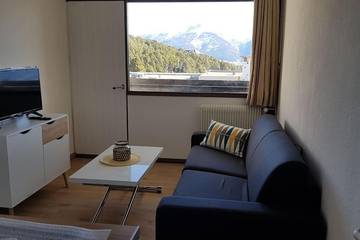 Gîte pour 4 personnes, avec balcon et vue à Égat