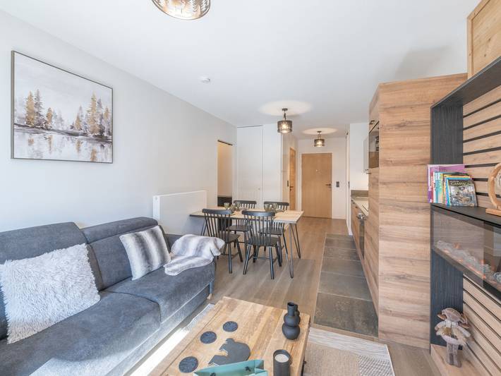 Chalet pour 4 personnes, avec balcon à Huez - 2