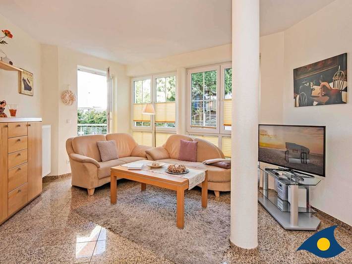 Ferienwohnung für 4 Personen, mit Balkon und Terrasse sowie Garten und Pool in Bansin - 3