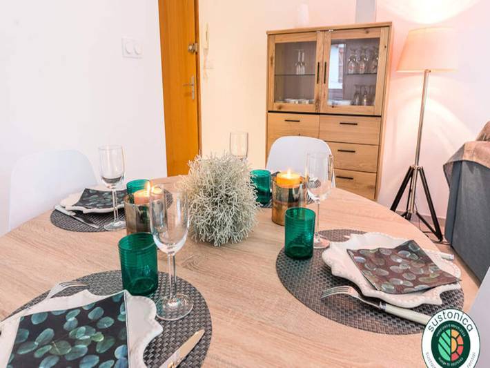 Appartement de vacances pour 4 personnes, avec balcon