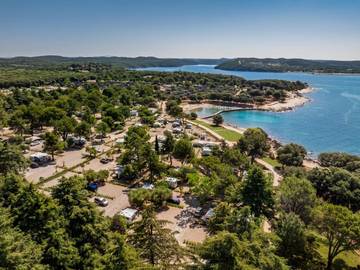 Camping für 6 Personen, mit Ausblick in Vrsar