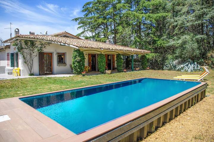 Maison de vacances pour 5 personnes, avec jardin et piscine - 1