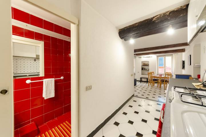 Ferienwohnung für 4 Personen, mit Meerblick und Kinderpool in Camogli - 4
