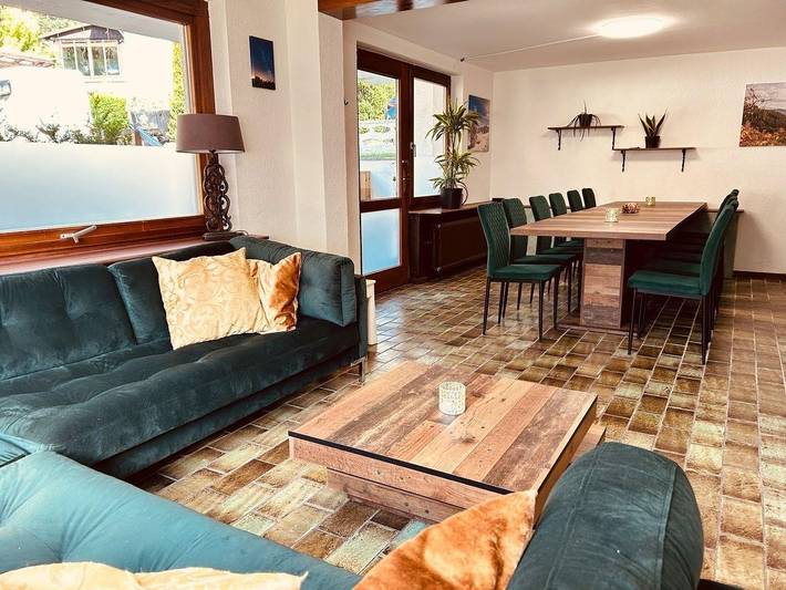Das Urlaubszuhause für Familien, Großfamilien, Mehrfamilien und kleine Gruppen bis zum 12 Personen mit vielen Unterhaltungsmöglichkeiten im Harz in Sieber, Herzberg am Harz