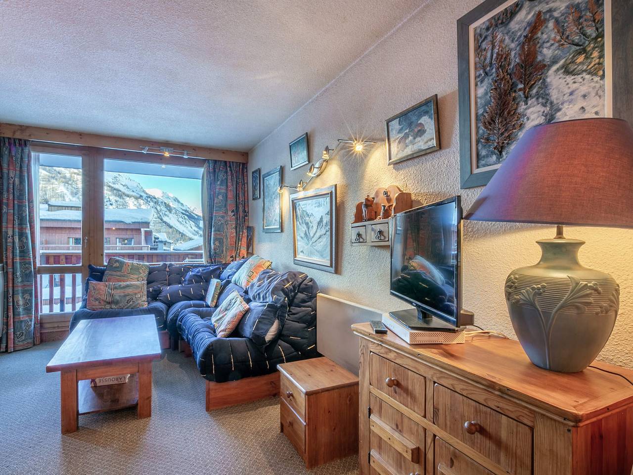 Monolocale intero, Cozy studio with Wifi, 4-5 people, Richardes' hamlets in Val-d'Isère, Massiccio della Vanoise