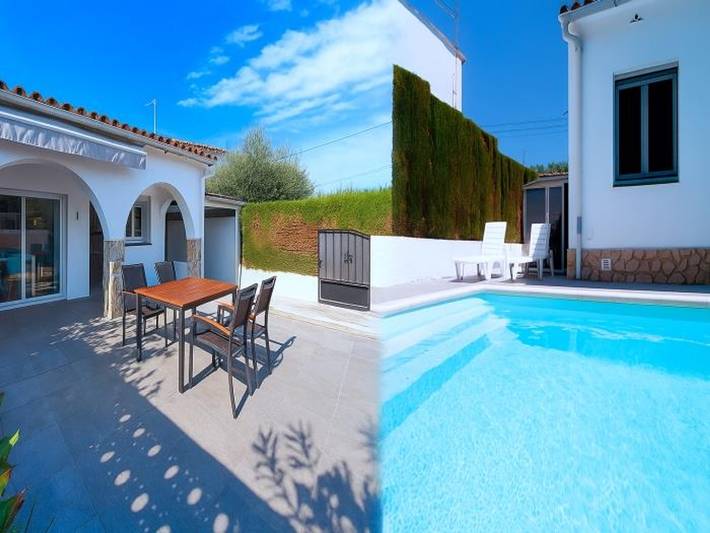 Villa pour 5 personnes, avec terrasse, animaux acceptés à L'Escala