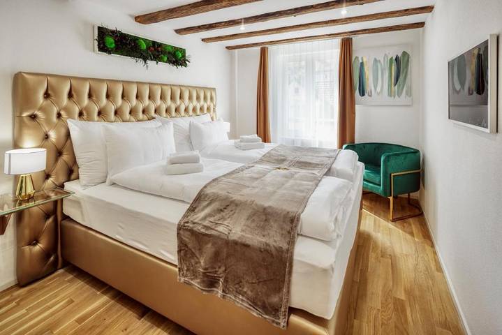 Ferienhaus für 4 Personen, mit Terrasse und Garten sowie Ausblick in St. Gallen