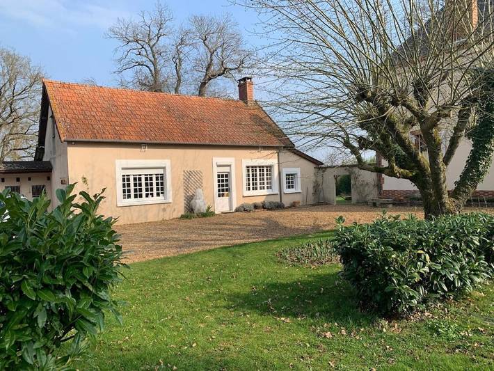 Appartement de vacances pour 4 personnes, avec Terrasse ainsi que Jardin et Vue