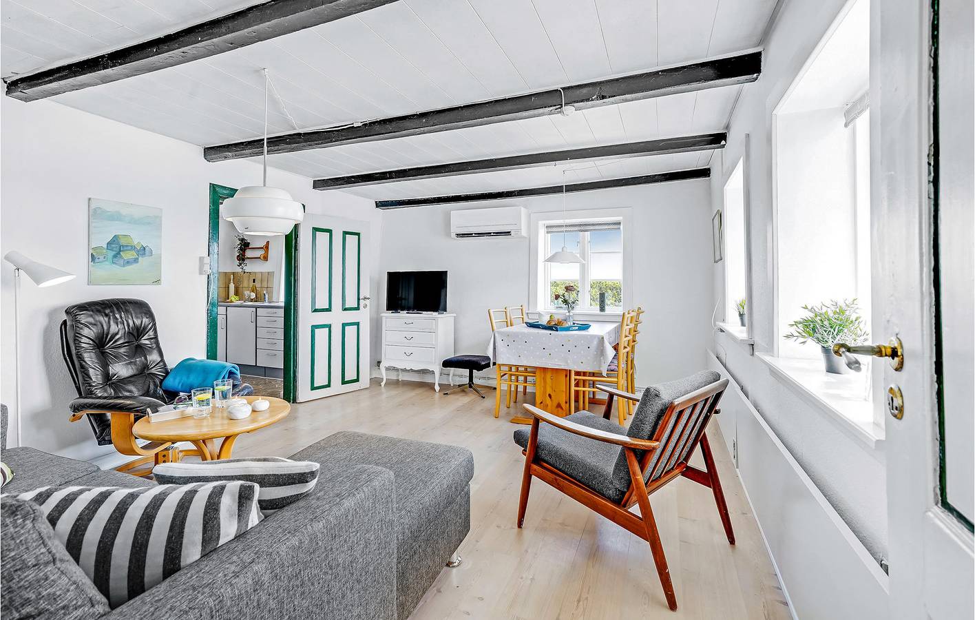 Ganze Ferienwohnung, Ferienwohnung für 4 Personen mit Terrasse in Tim, Holstebro und Umgebung