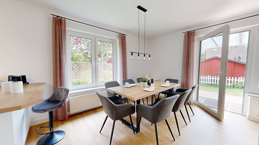 Ferienhaus für 8 Personen, mit Terrasse und Garten auf Borkum - 3