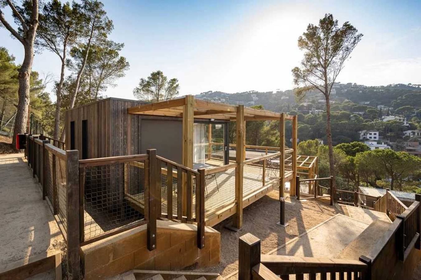 Zecamping 5* espace aquatique animations sauna locatif Tv Bbq clim in Sa Riera, Begur