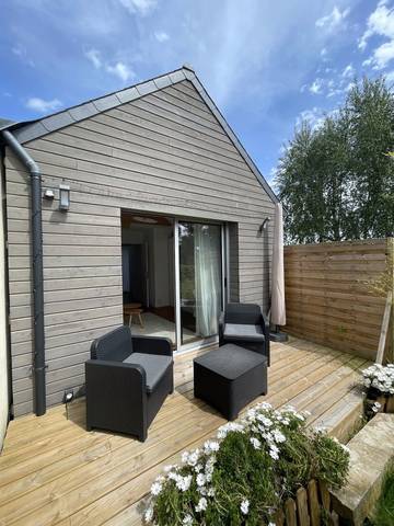 Gîte pour 2 personnes, avec jardin dans Parc naturel régional du Golfe du Morbihan