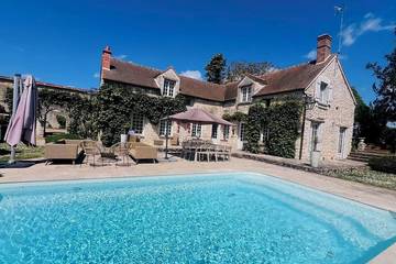 Agriturismo pour 13 personnes, avec jardin à Buthiers