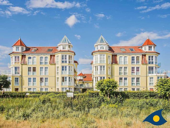 Ferienwohnung für 2 Personen, mit Balkon und Garten sowie Seeblick in Bansin