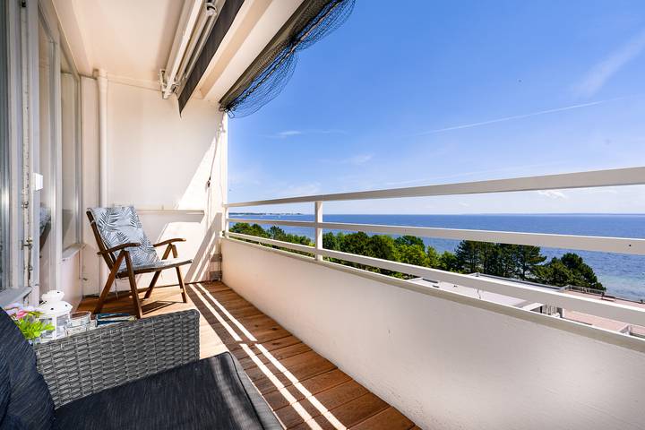 Ferienwohnung für 4 Personen, mit Balkon und Ausblick, kinderfreundlich in Sierksdorf