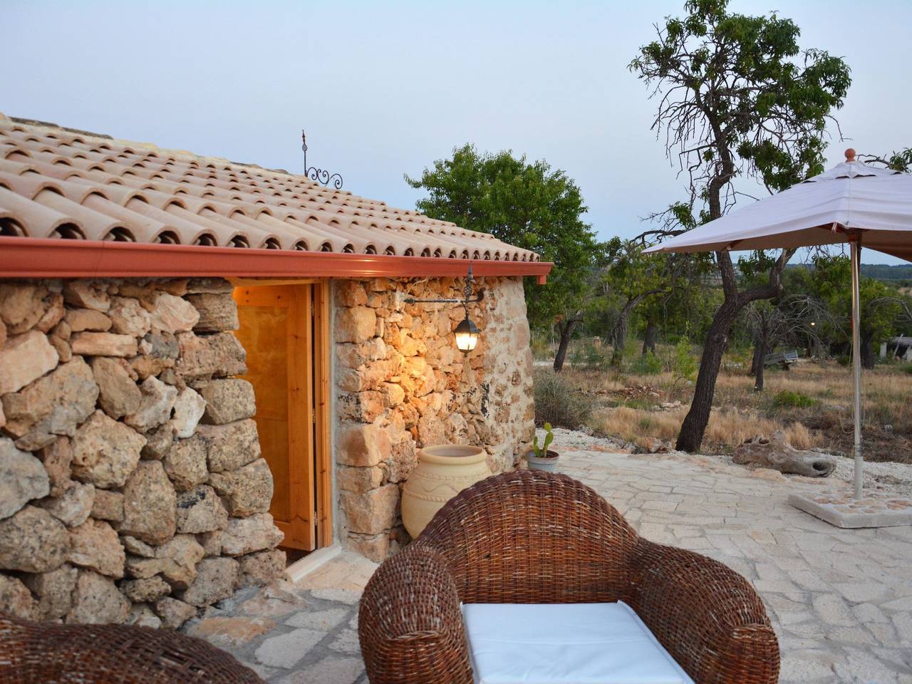 Mirriusa' Ferienhaus mit Jacuzzi in Calamosche, Lido di Noto