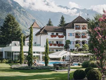 Hotel für 2 Personen, mit Pool und Garten sowie Terrasse und Whirlpool in Südtirol