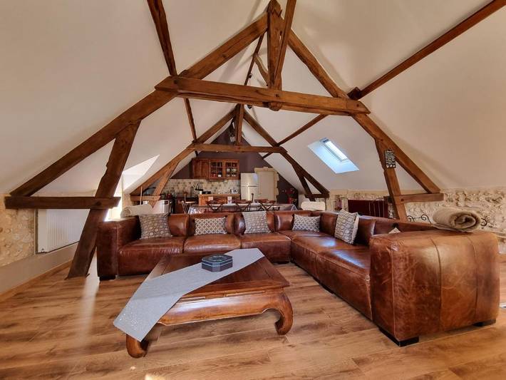 Location de vacances pour 8 personnes, avec piscine ainsi que jardin et vue à Fossemagne - 3