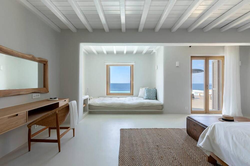 An Elevated Haven with Captivating Views of the Aegean in Agios Stefanos, Mykonos