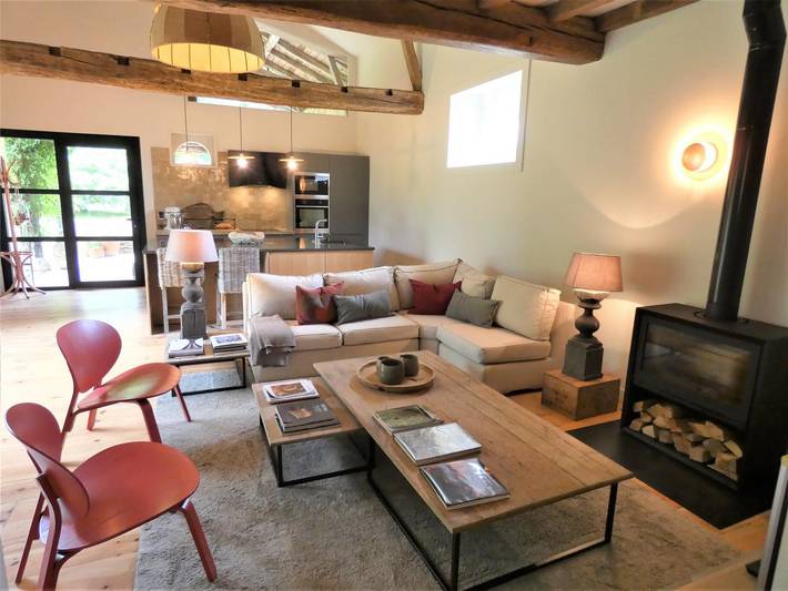 Gîte pour 4 personnes, avec terrasse ainsi que piscine et jardin dans les Landes - 3