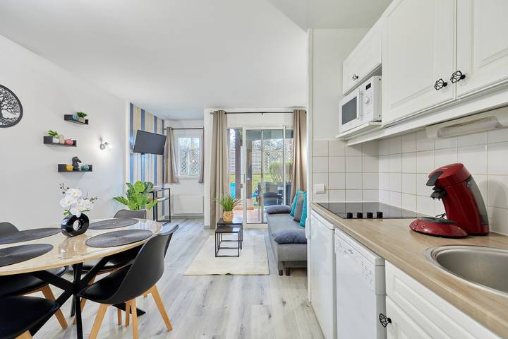 Ganze Wohnung, Ferienwohnung für 4 Personen mit Garten in Deauville, Lisieux und Umgebung