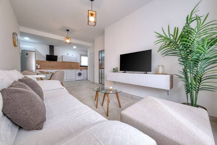 Chalet voor 6 personen, met tuin en balkon op Lanzarote