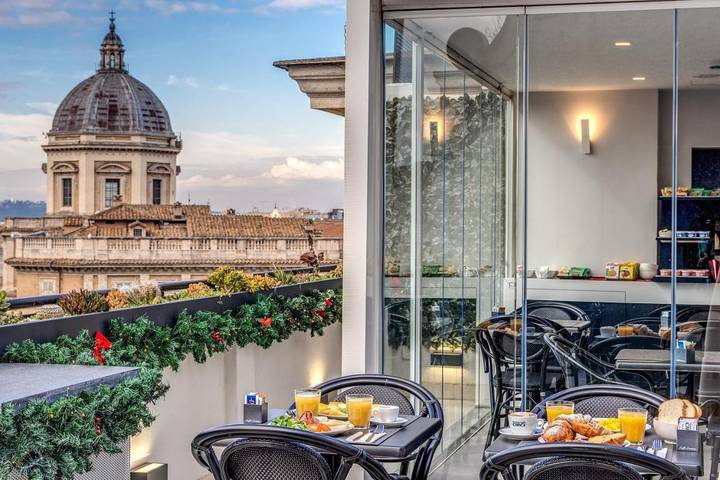 Hôtel pour 2 personnes, avec terrasse
