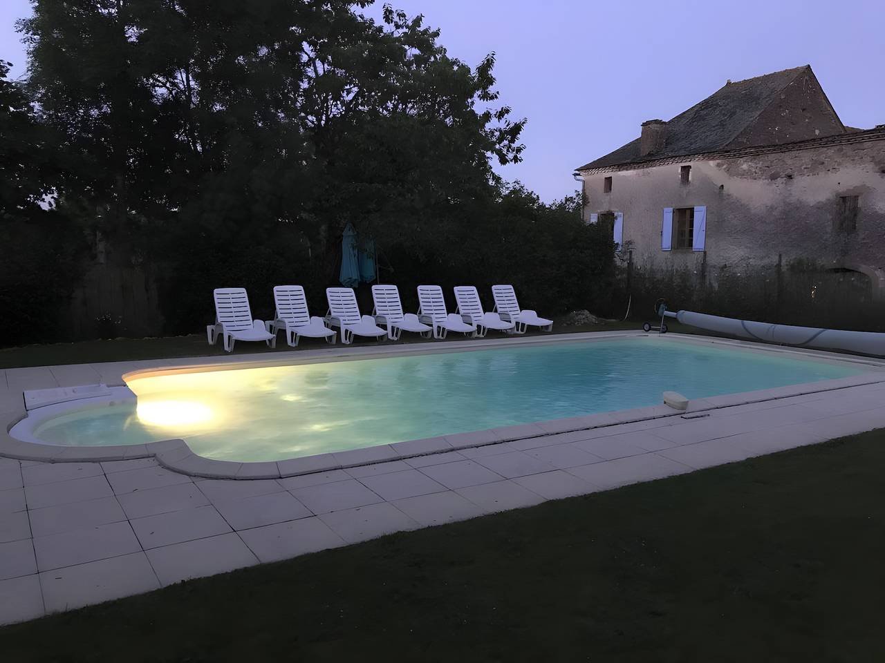 Familienparadies: Traditionelles Gîte mit privatem Pool in Le Ségur, Albi und Umgebung