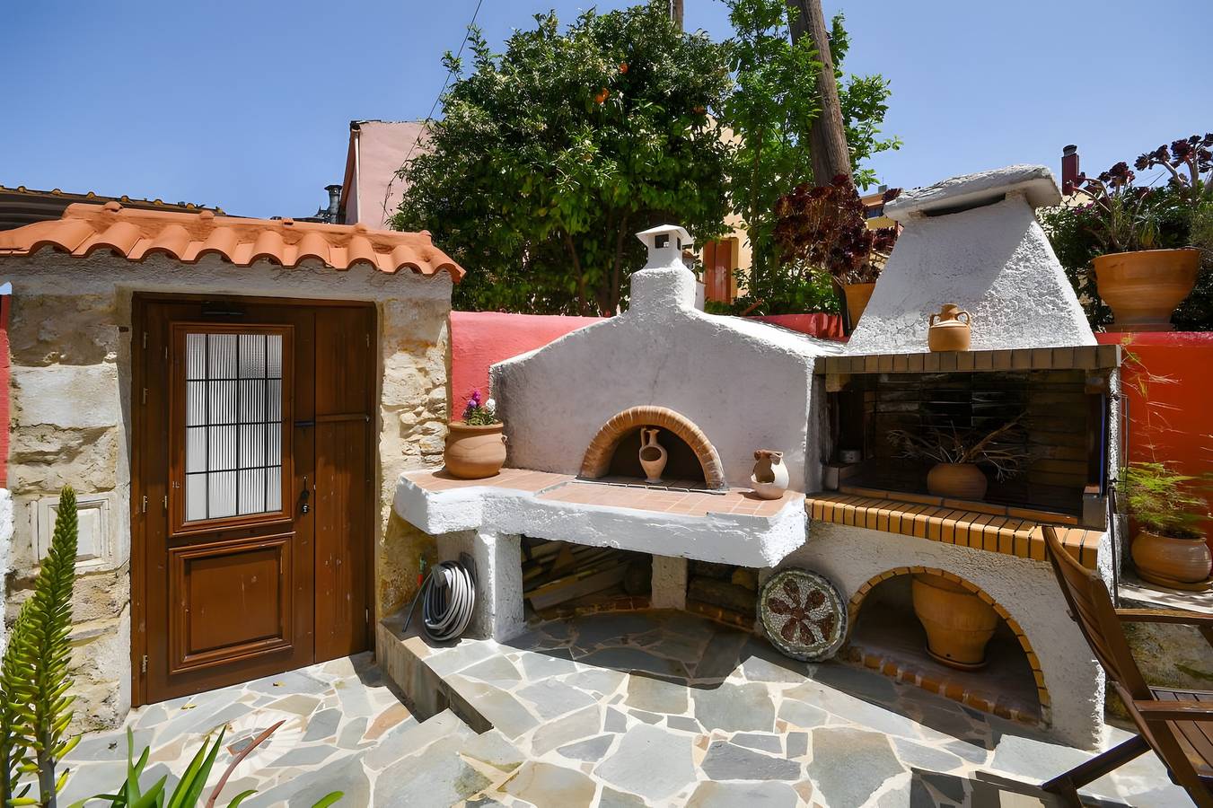 Ganzes Studio, Villa „Apartment 2“ mit privater Terrasse in Iraklio-Heraklion und Umgebung