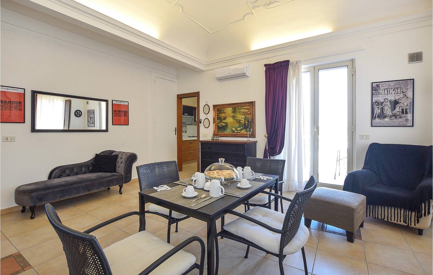 Rijtjeshuis met AC en uitzicht op de rivier in Palazzolo Acreide, Provincie Syracuse