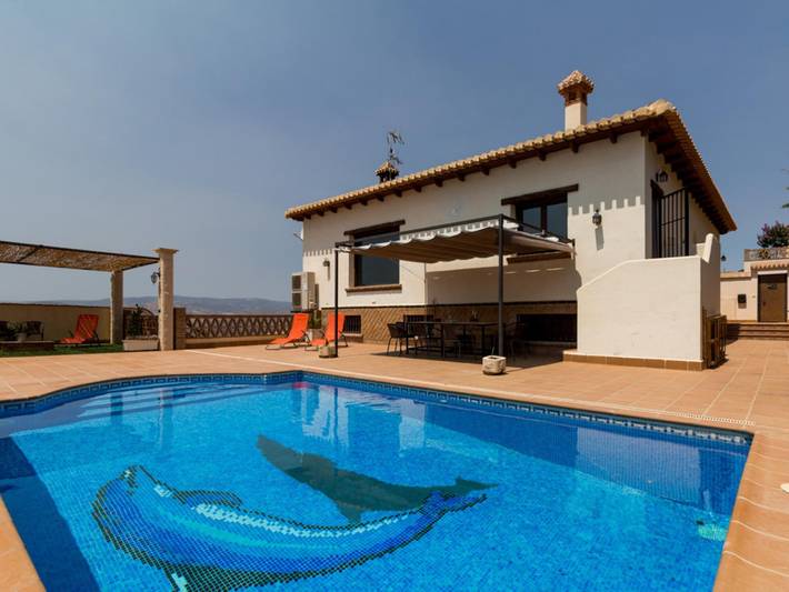 Casa de vacaciones para 12 personas, con terraza y piscina - 1