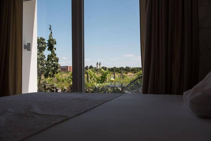 Appartement de vacances pour 4 personnes, avec vue et jardin