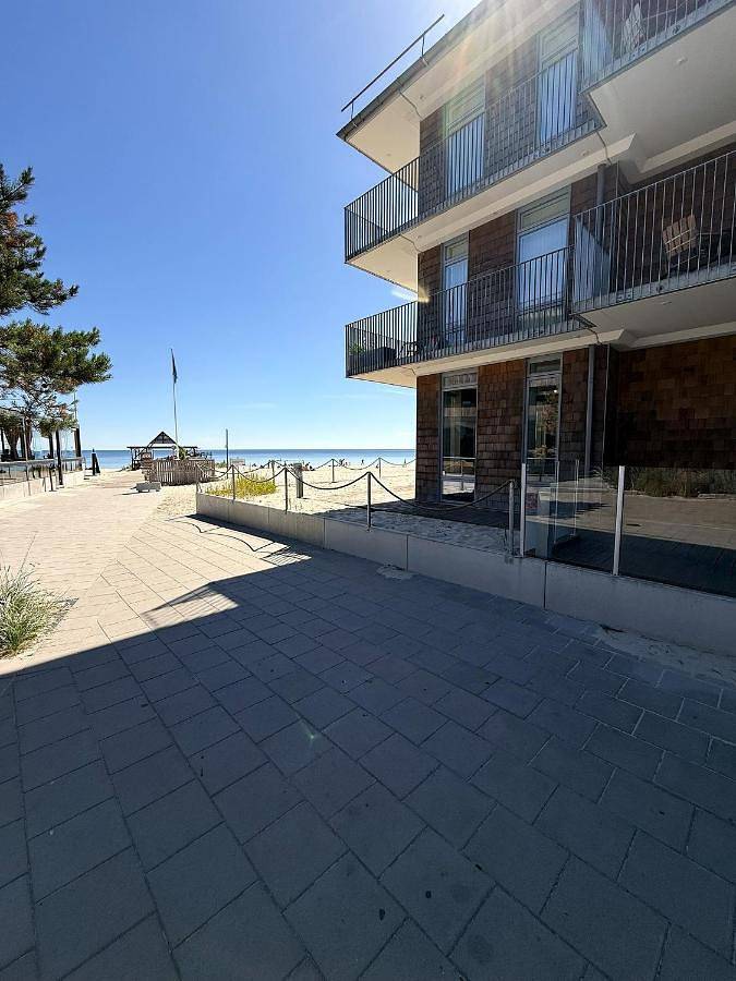 Lägenhetshotell för 6 Personer, med Balkong samt Terass och Utsikt i Åhus