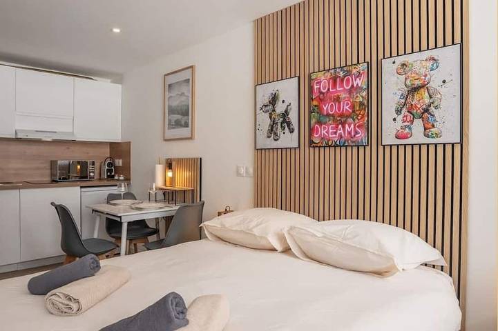 Gîte pour 2 personnes, avec balcon à Viuz-en-Sallaz - 3
