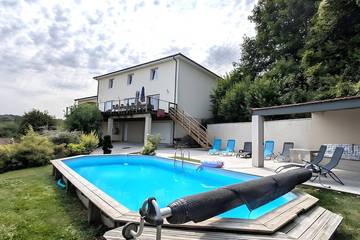 Location de vacances pour 12 personnes, avec balcon et jardin, animaux acceptés dans Favières (Meurthe-et-Moselle)