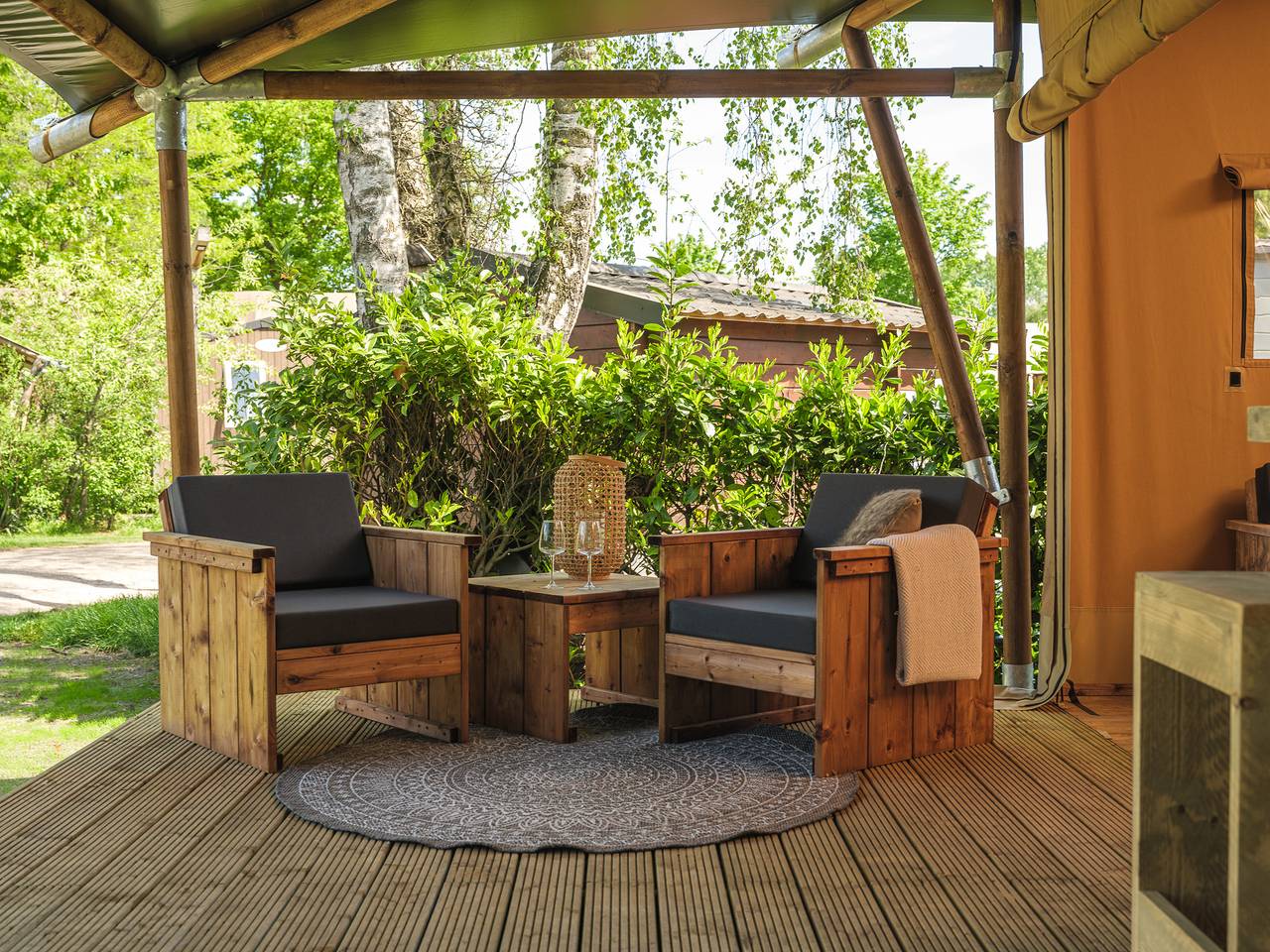 Vakantiepark Mölke — Safarisuite met privé sanitair | 5 pers. in Sallandse Heuvelrug