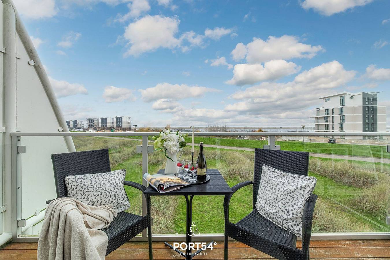 Marina Lounge - tolle Ausstattung, bester Meerblick, gr. Garten, Sauna, Bikeport in Wendtorfer Strand, Wendtorf